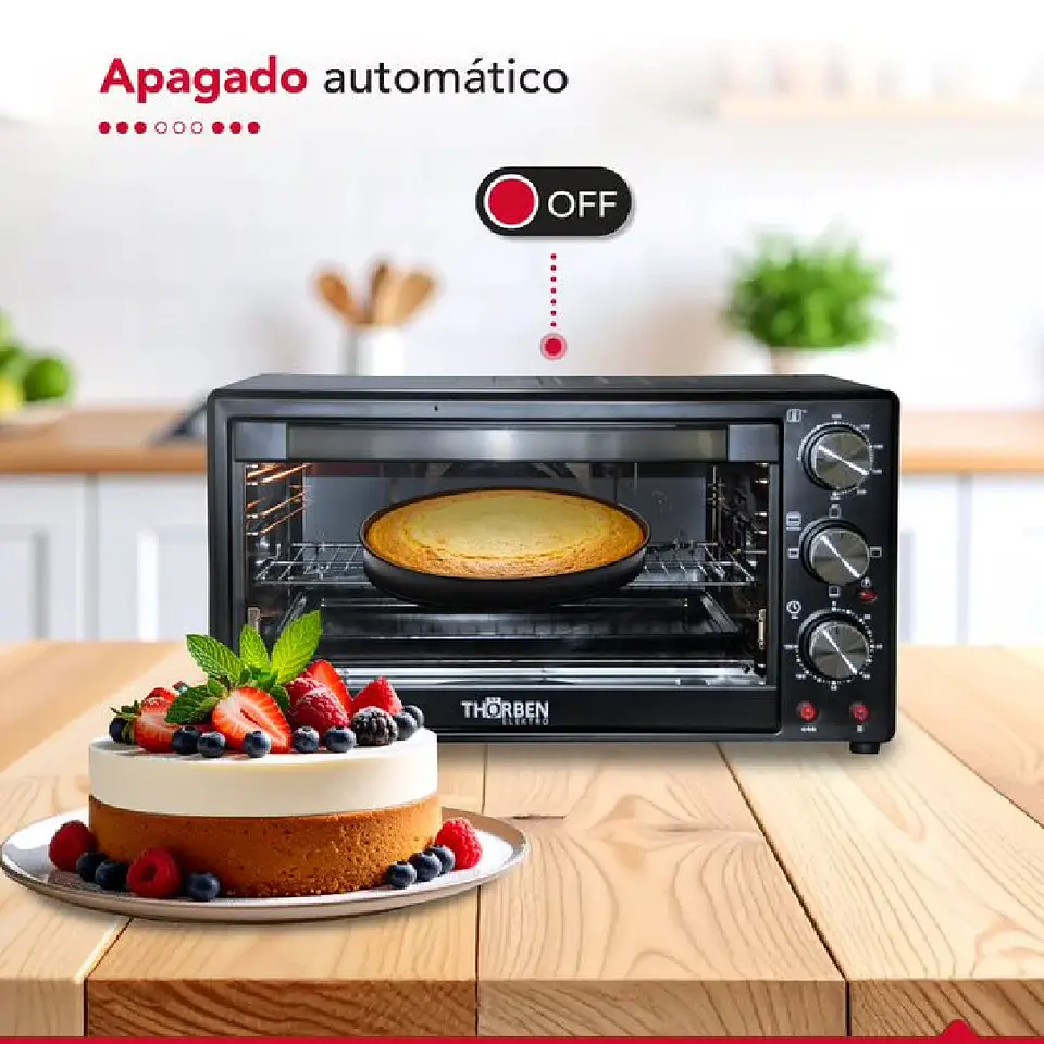 HORNO ELÉCTRICO 60L 2200W THOR MAGNUM OVEN 60 4