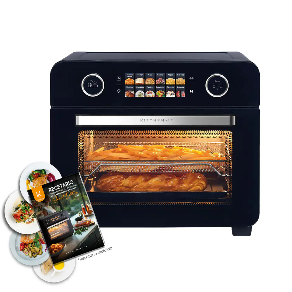 HORNO FREIDORA DE AIRE KITCHEN-IT SMART EDITION 25L 1