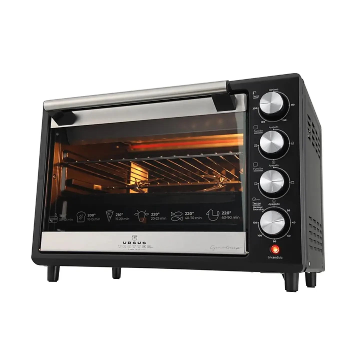 HORNO ELECTRICO 38L 1500W UT-BACKOFEN PRO-B URSUS TROTTER 1