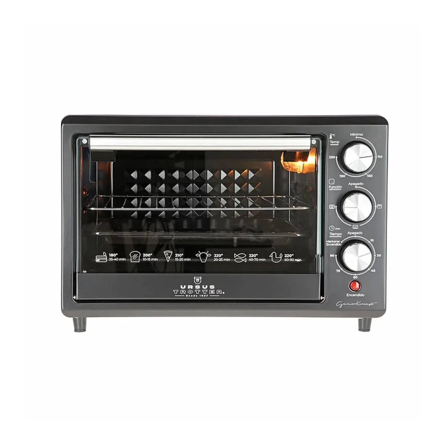 HORNO ELECTRICO 25L 1500W UT-BACKOFEN PRO-B URSUS TROTTER 5