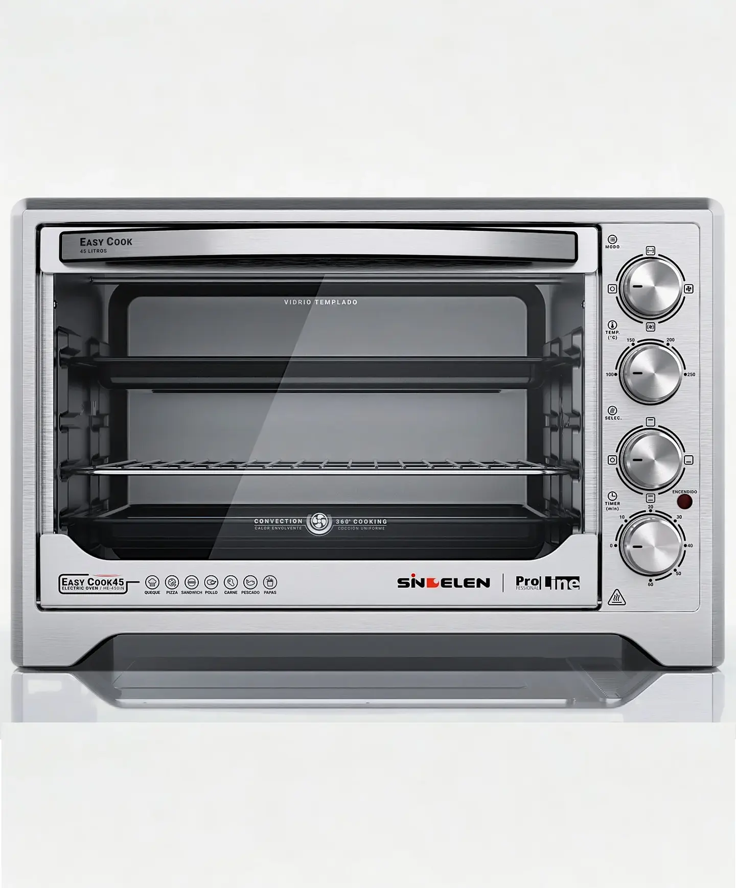 HORNO ELÉCTRICO HE-450IN • EASY COOK 45 4
