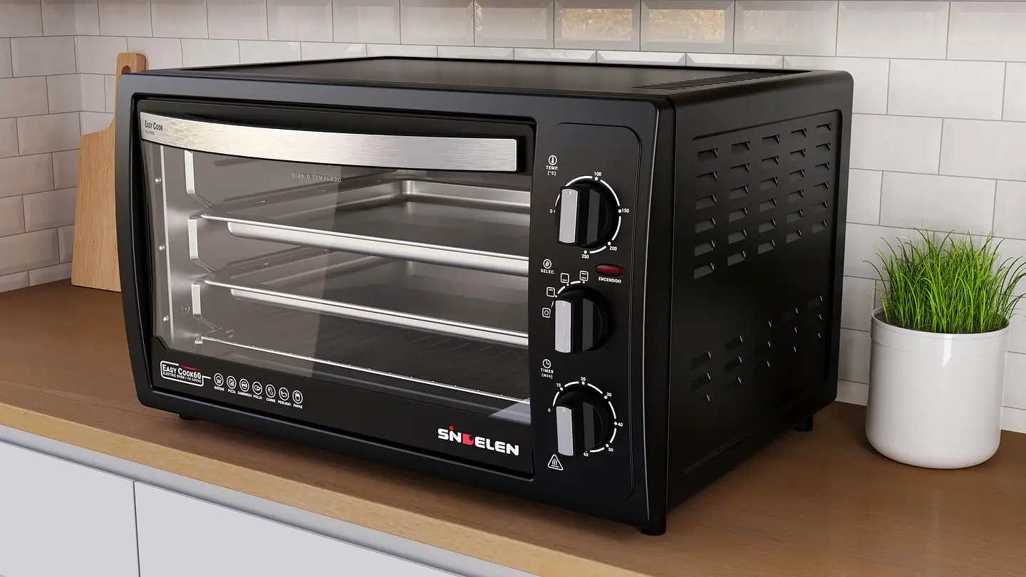 HORNO ELÉCTRICO HE-600NG • EASY COOK 60N 6
