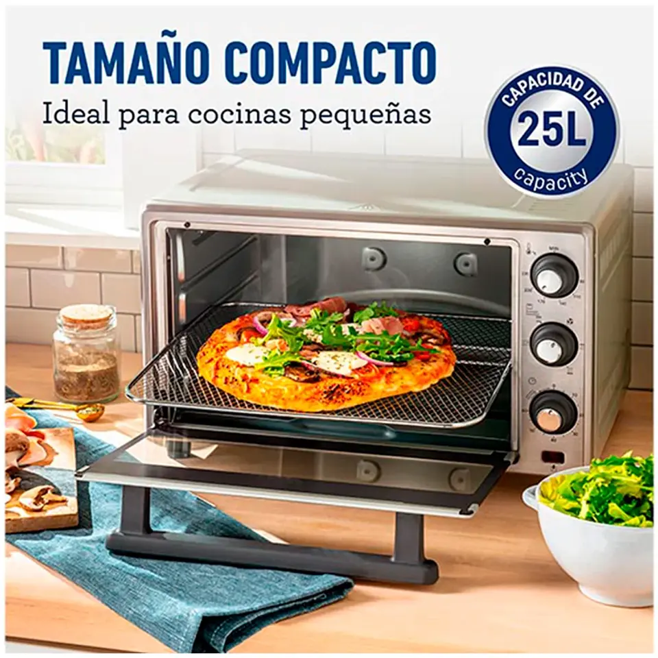 HORNO CON FREIDORA DE AIRE OSTER TSSTTVLS25 25 LITROS 4