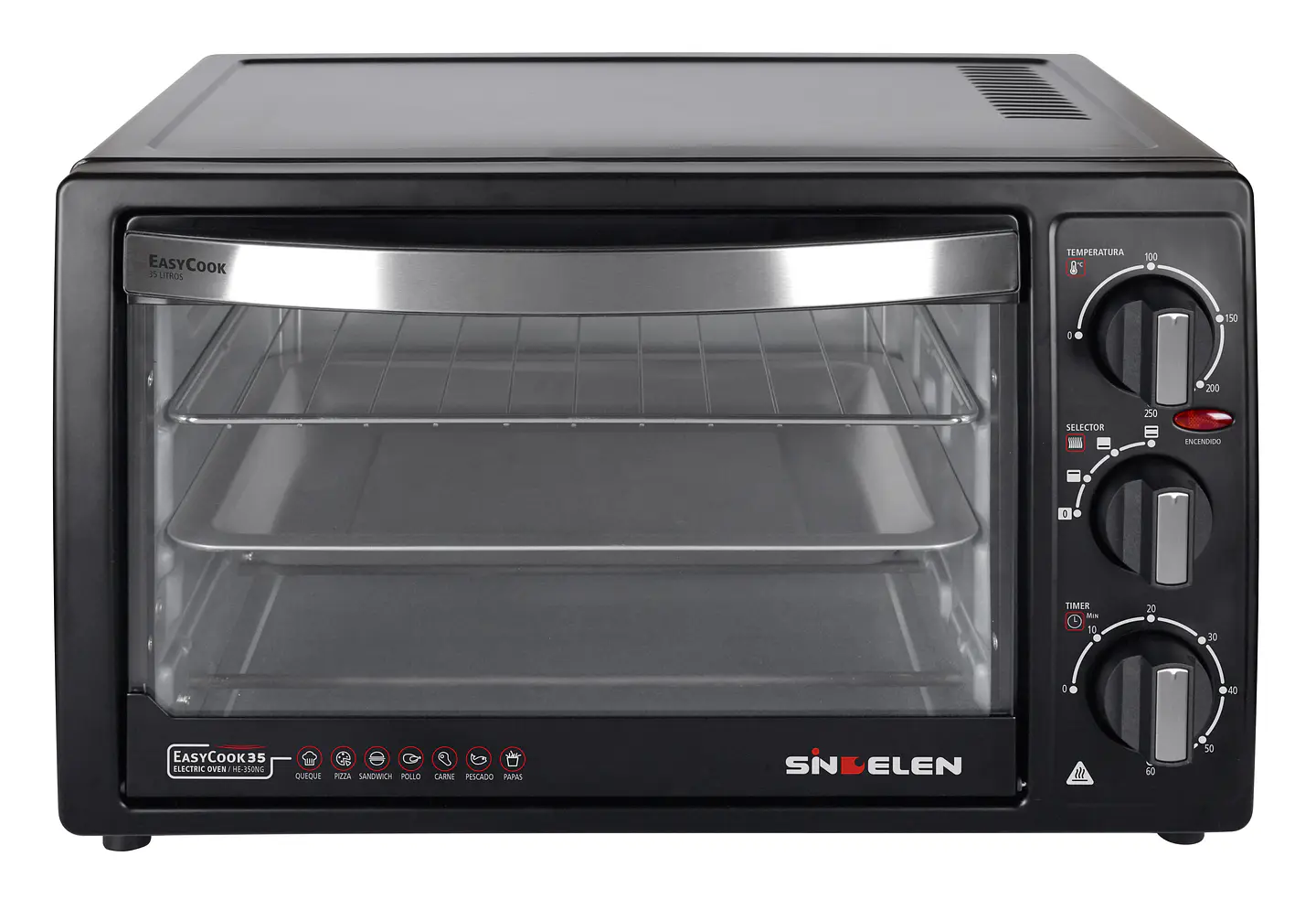 HORNO ELÉCTRICO HE-350NG • EASY COOK 35 7