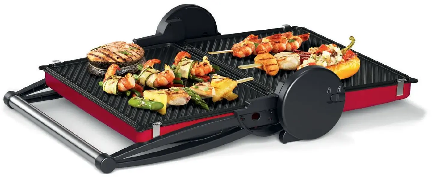 SANDWICHERA GRILL 3 EN 1 TCG4104 ROJO 3