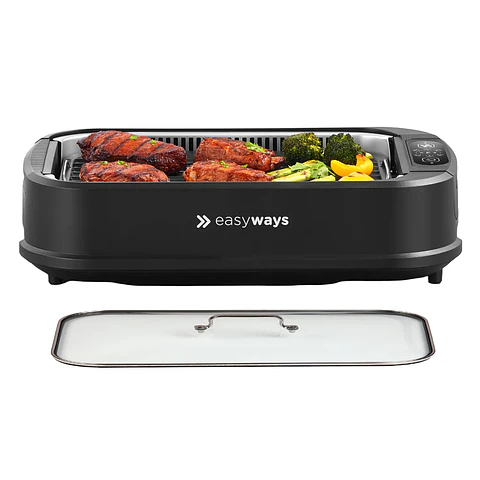 PARRILLA ELÉCTRICA SMOKELESS GRILL MASTER EASYWAYS