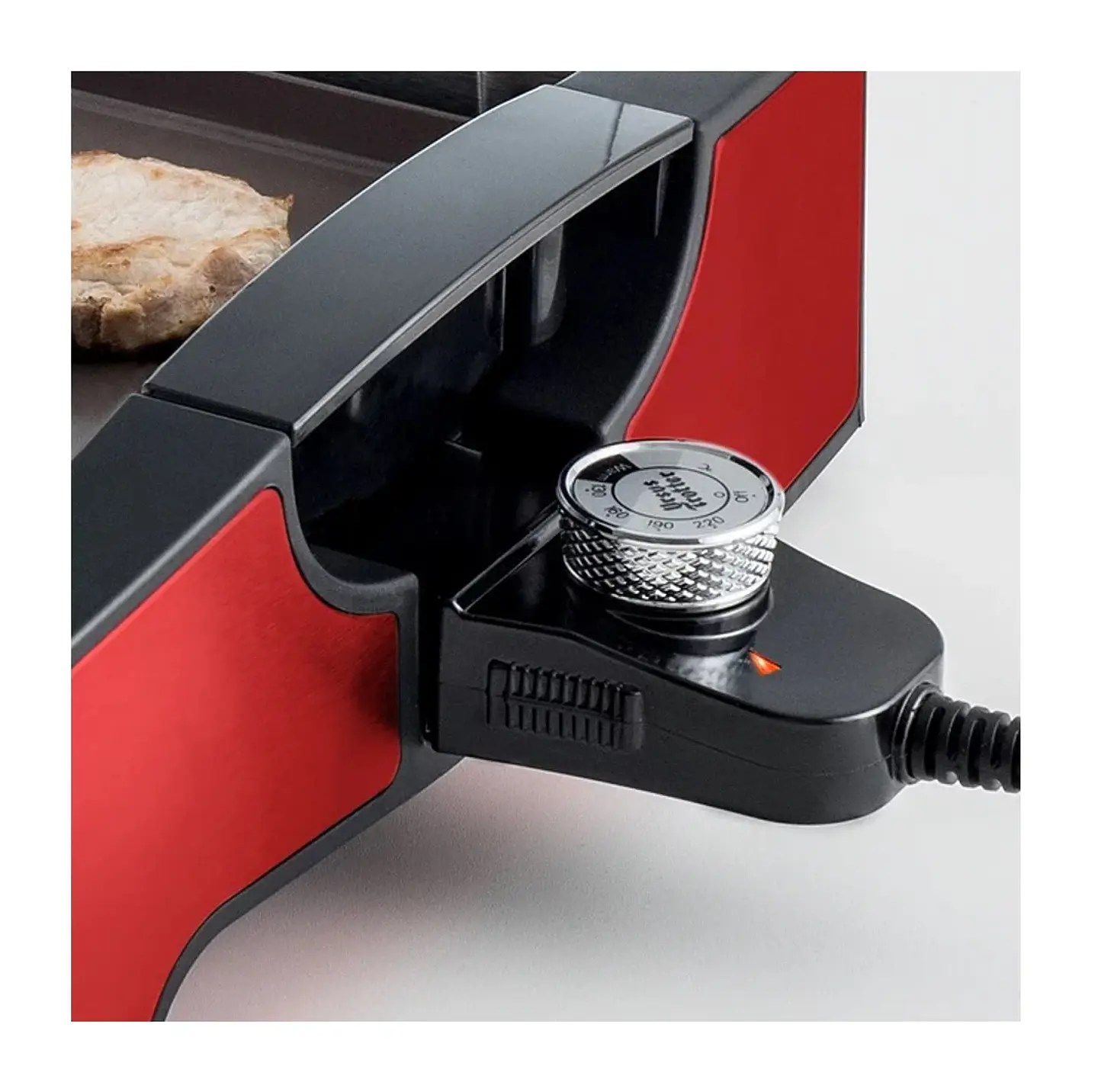 PARRILA ELECTRICA CON TAPA DE VIDRIO URSUS TROTTER UT-ECOKERAMIKRED 7