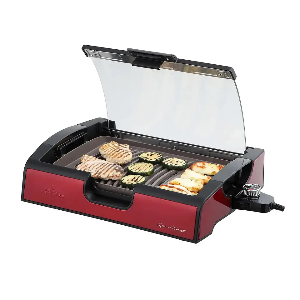 PARRILLA URSUS TROTTER ELÉCTRICA TAPA 1500W UT-ECOKERAMIK 6