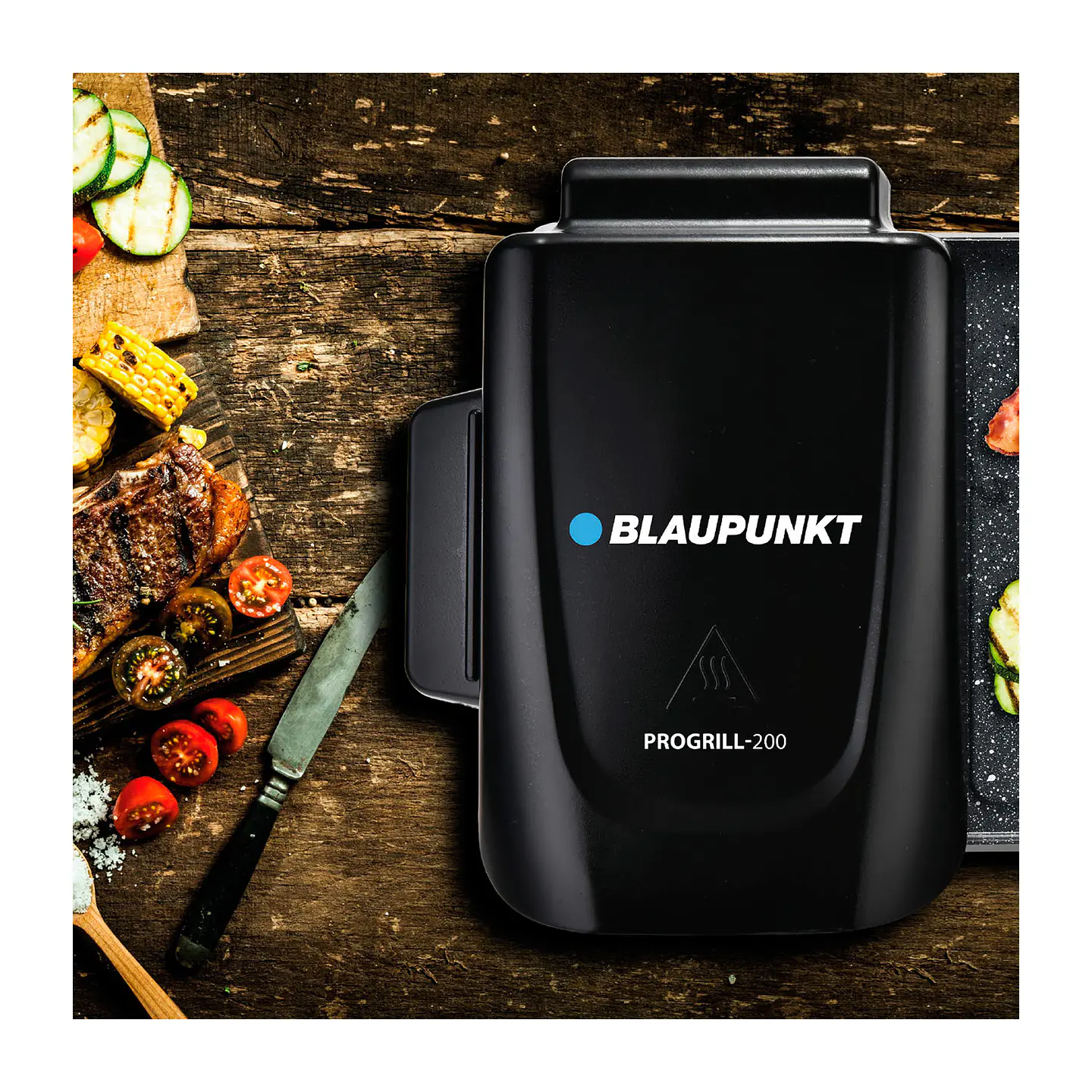 PARRILLA ELECTRICA 2 EN 1 BLAUPUNKT PROGRILL 200 CERAMICA 2200W 5