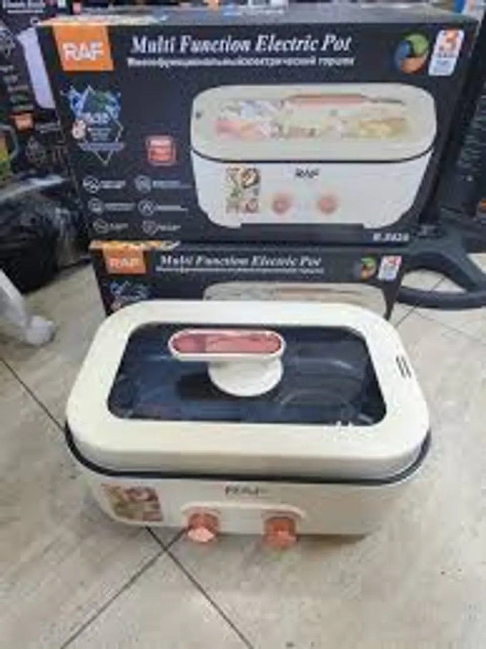 PARRILLA PARA OLLA CALIENTE RAF 3 EN 1 3