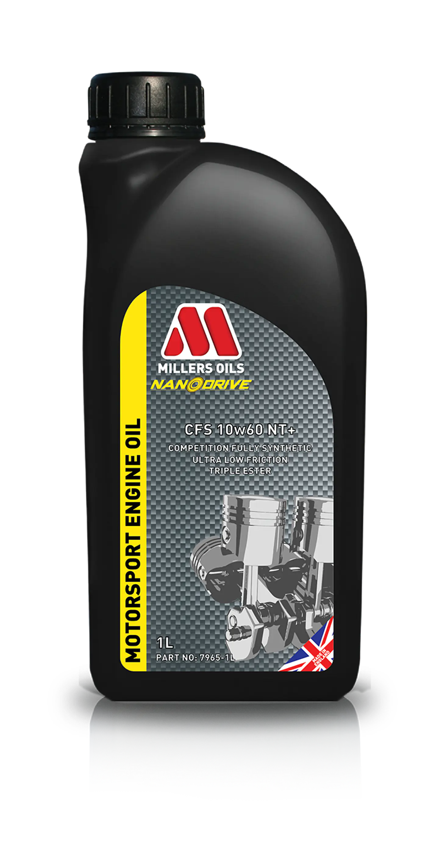 ACEITE MOTOR MILLER´S MOTORSPORT CFS 10W60 NT+ 1 LITRO 1