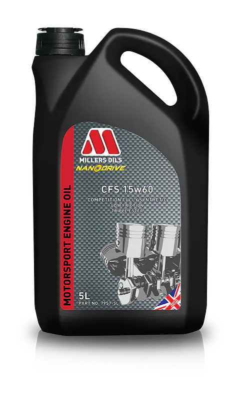 ACEITE MOTOR MILLER´S MOTORSPORT CFS 15W60 FORMATO 5L