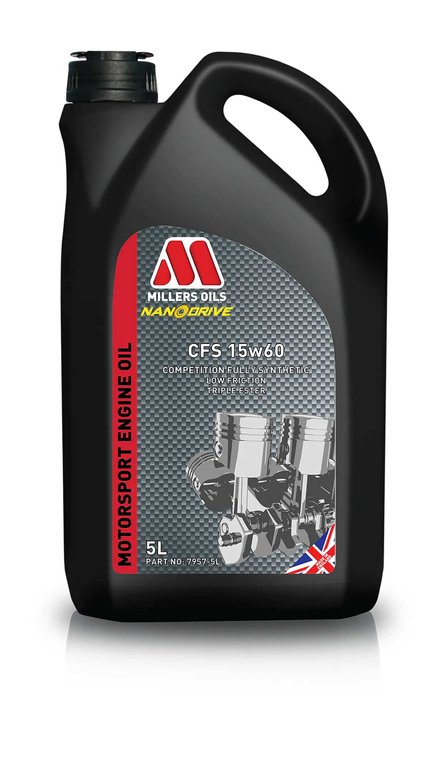 ACEITE MOTOR MILLER´S MOTORSPORT CFS 15W60 FORMATO 5L 1