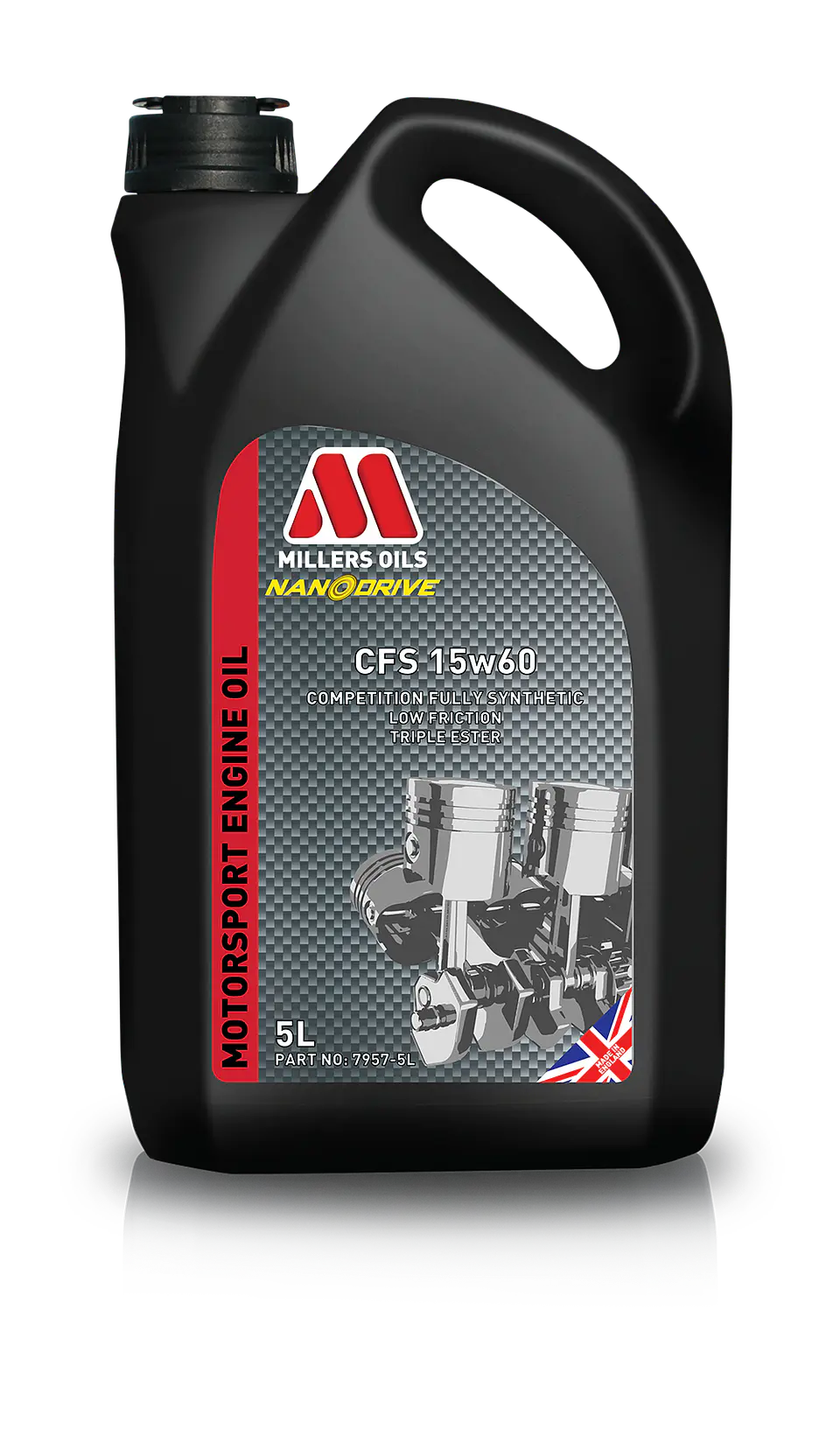 ACEITE MOTOR MILLER´S MOTORSPORT CFS 15W60 FORMATO 5L 1