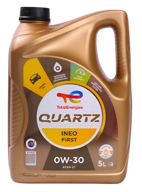 LUBRICANTE MOTOR 0W30 TOTAL QUARTZ INEO FIRST ACEA C1 5 LTS