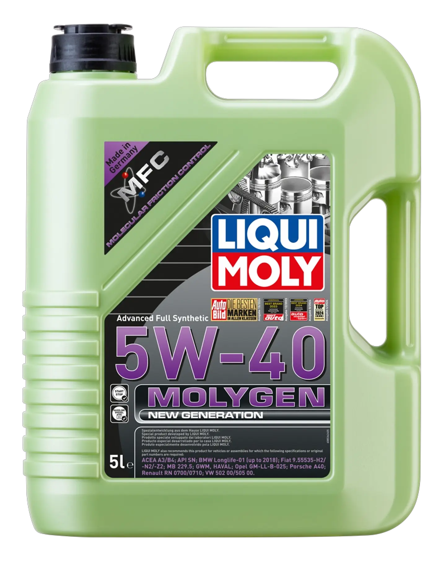  MOLYGEN NEW GENERATION 5W-40 1