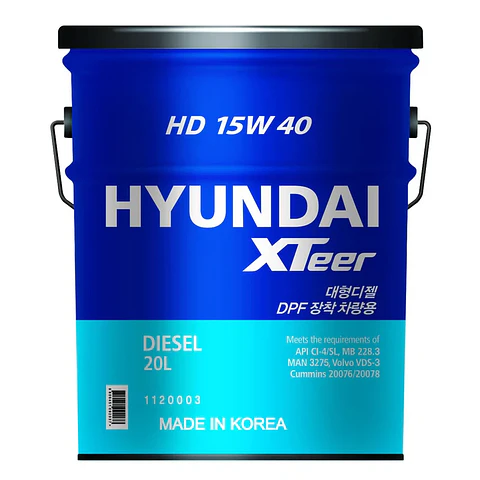 ACEITE HYUNDAI XTEER HEAVY DUTY 15W40 20 LT