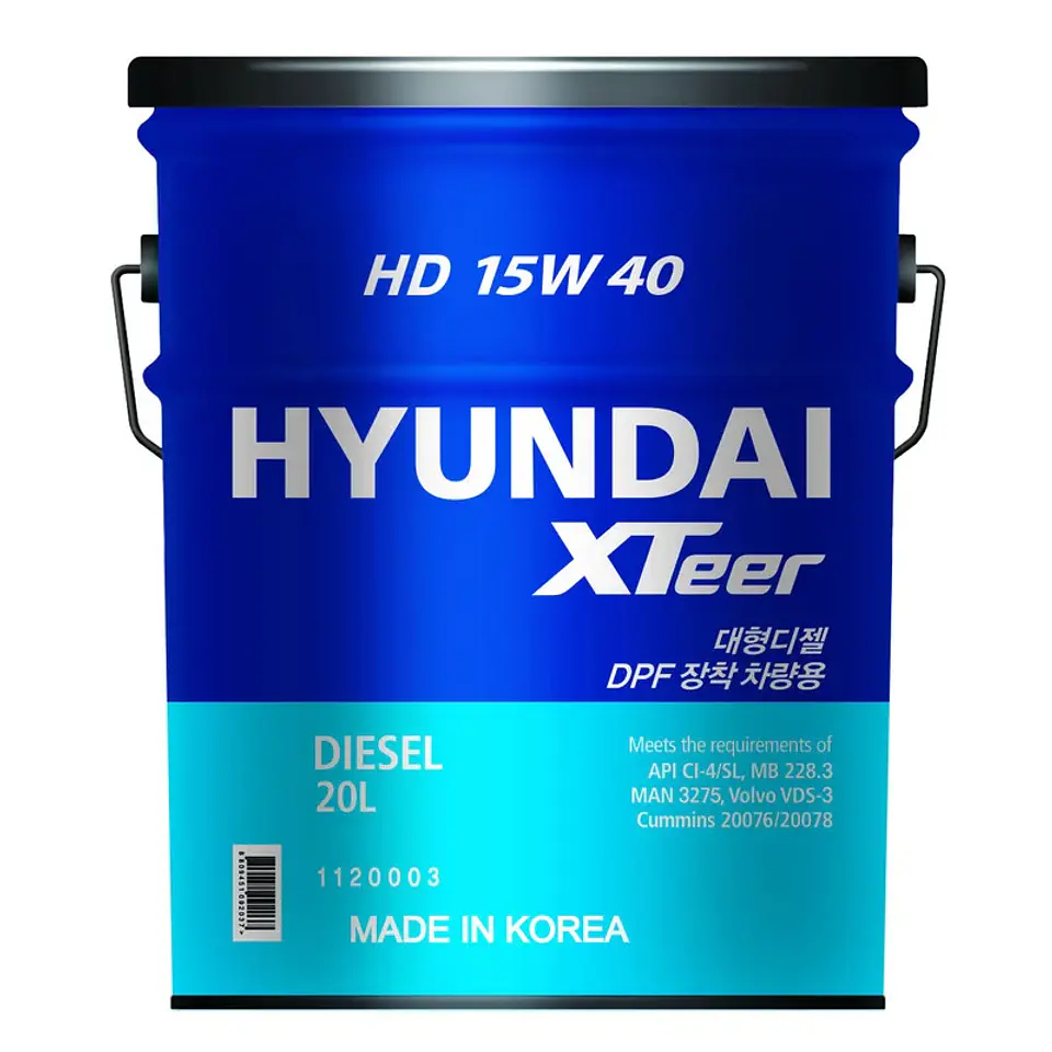 ACEITE HYUNDAI XTEER HEAVY DUTY 15W40 20 LT 1