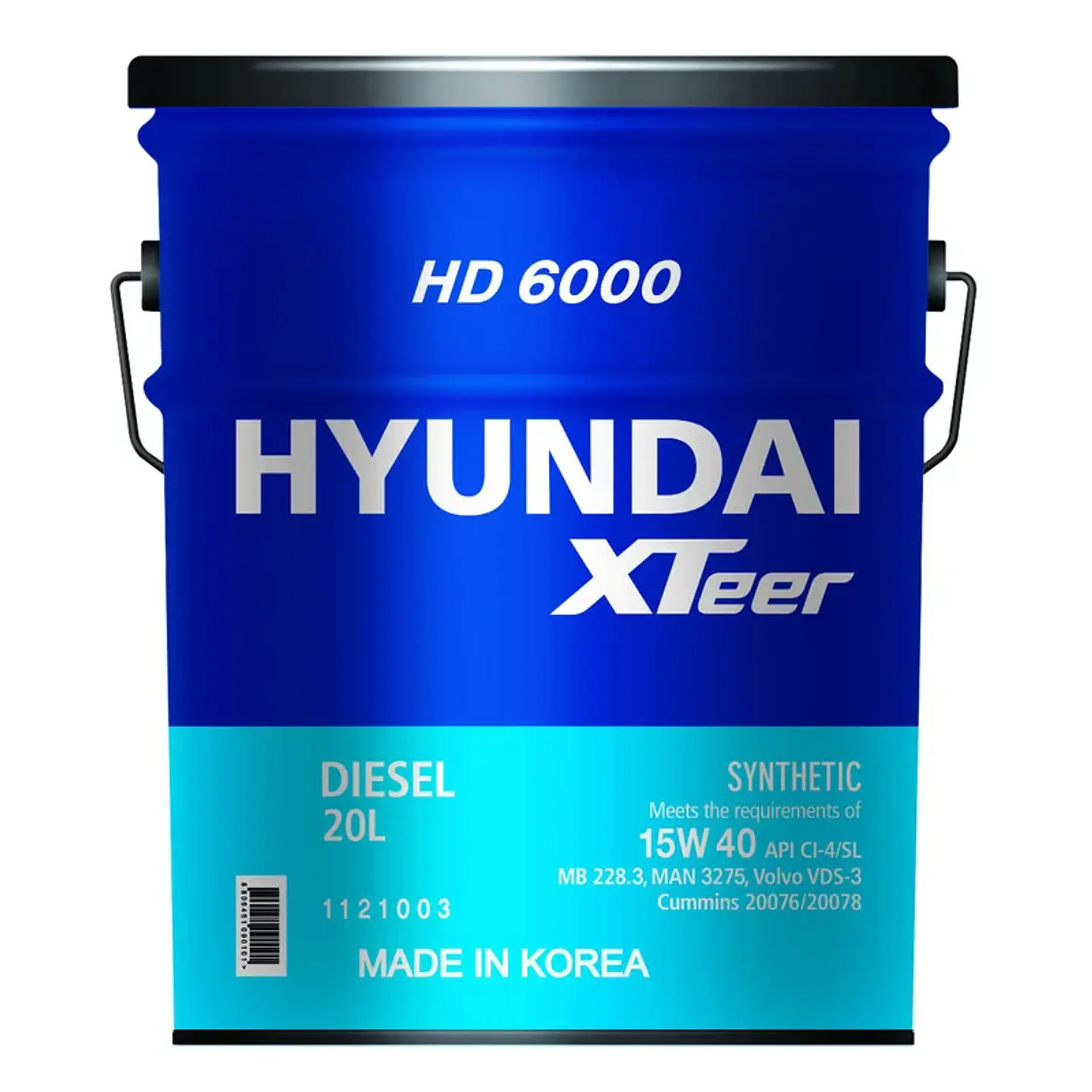 ACEITE HYUNDAI XTEER HD6000 20W50 20 LT 1