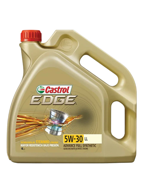ACEITE MOTOR CASTROL 5W30 EDGE SINTETICO 4LT DPF DIESEL/BENCINERO