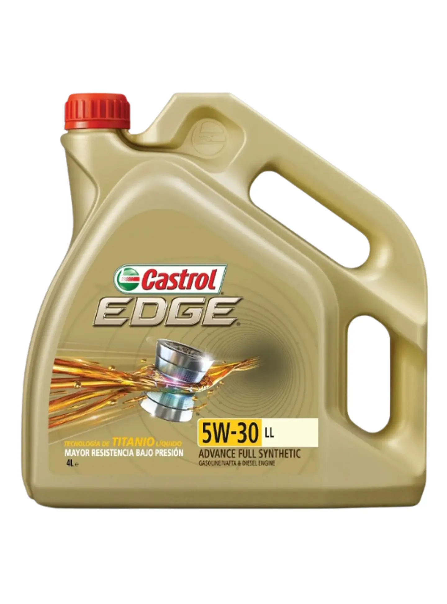 ACEITE MOTOR CASTROL 5W30 EDGE SINTETICO 4LT DPF DIESEL/BENCINERO 1