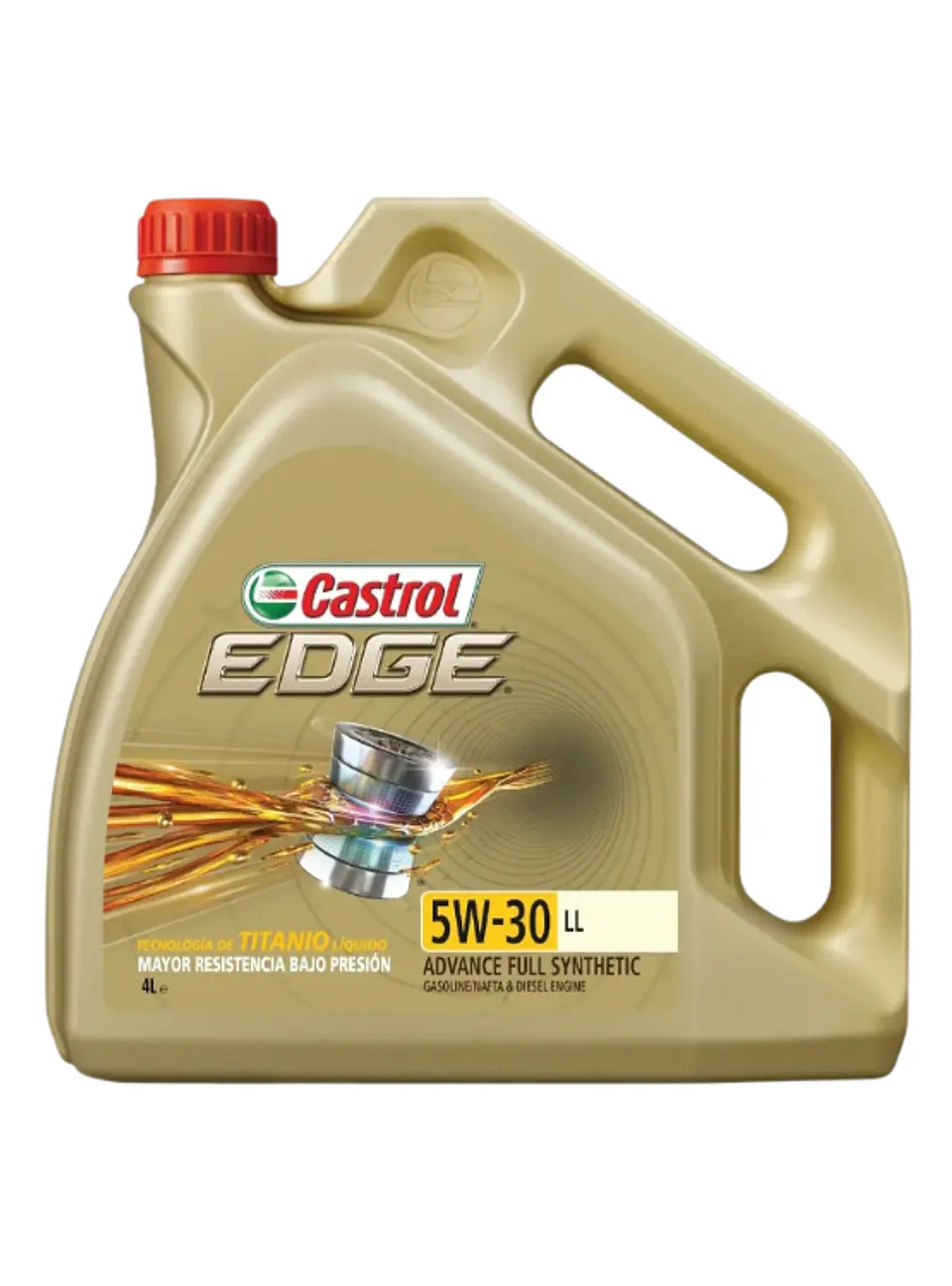 ACEITE MOTOR CASTROL 5W30 EDGE SINTETICO 4LT DPF DIESEL/BENCINERO 1