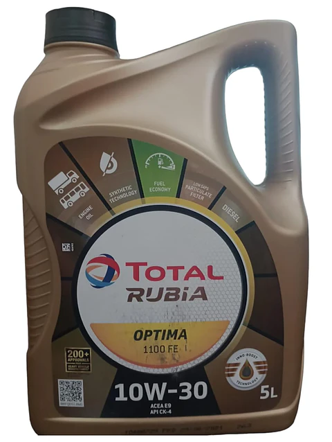 ACEITE MOTOR TOTAL RUBIA OPTIMA 10W30 DIESEL CK4