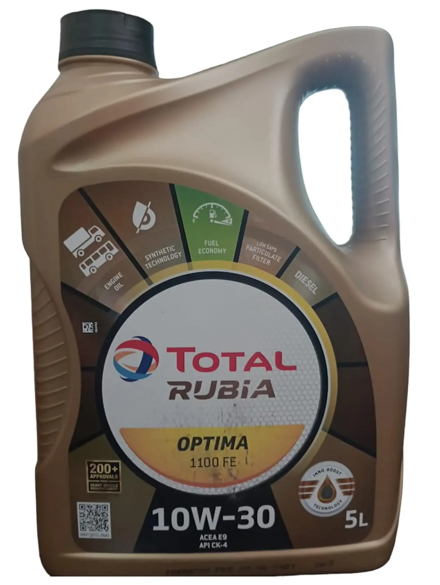 ACEITE MOTOR TOTAL RUBIA OPTIMA 10W30 DIESEL CK4 1