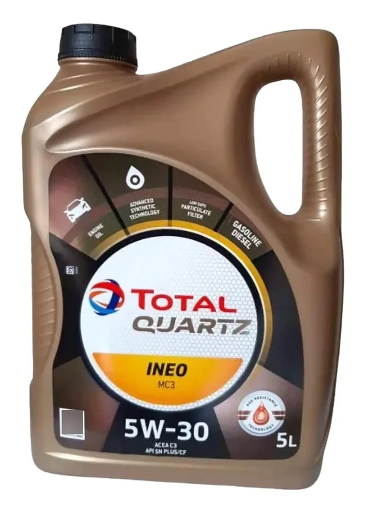 ACEITE MOTOR TOTAL 5W30 INEO MC3 5LT 1