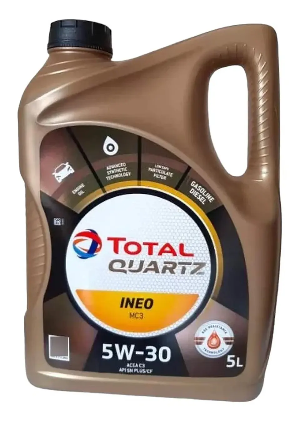 ACEITE MOTOR TOTAL 5W30 INEO MC3 5LT 1
