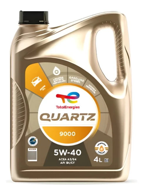 LUBRICANTE MOTOR 5W40 TOTAL 9000 NORMA VW 502 00 505 00 4 LTS.