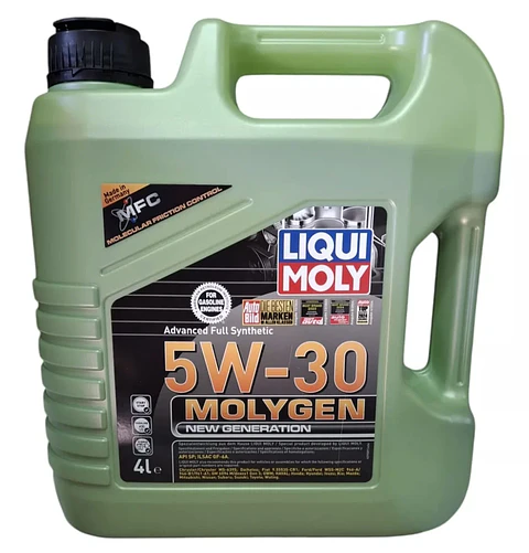 ACEITE 5W30 MOLYGEN LIQUI MOLY 4 LITROS BENCINERO