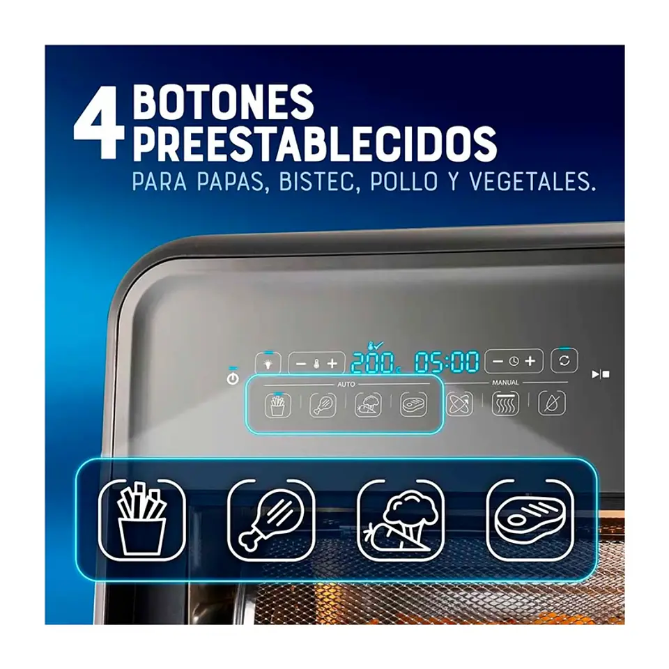 FREIDORA DE AIRE OSTER SUPER FREIDORA 10 LITROS CKSTAFOV3 3