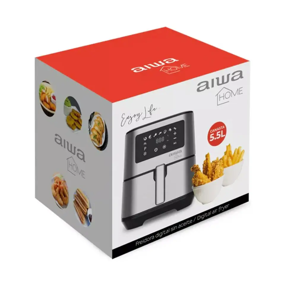 FREIDORA DE AIRE AIRFYER DIGITAL 55LTS AIWA AW-FT22 4