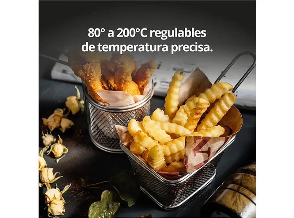 FREIDORA DE AIRE THORBEN 6 L DIGITAL POWER HEAT XL 1700 5