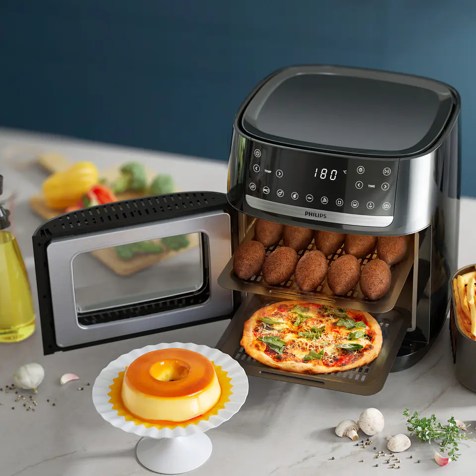 HORNO FREIDORA DE AIRE PHILIPS AI551/07 12L AIROVEN 6