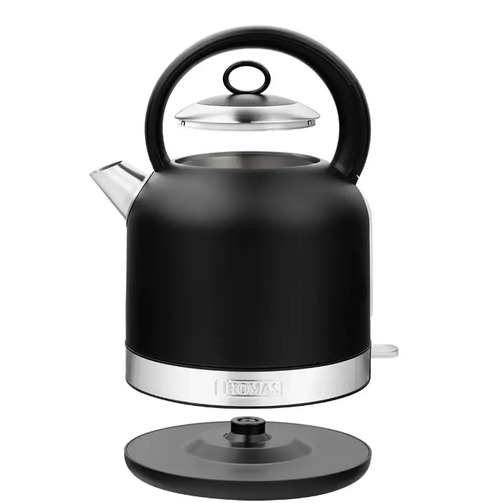 HERVIDOR NEGRO MATE 2,5 LTS TH-6510N THOMAS 2