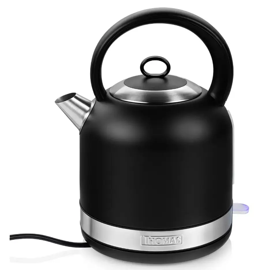 HERVIDOR NEGRO MATE 2,5 LTS TH-6510N THOMAS 1