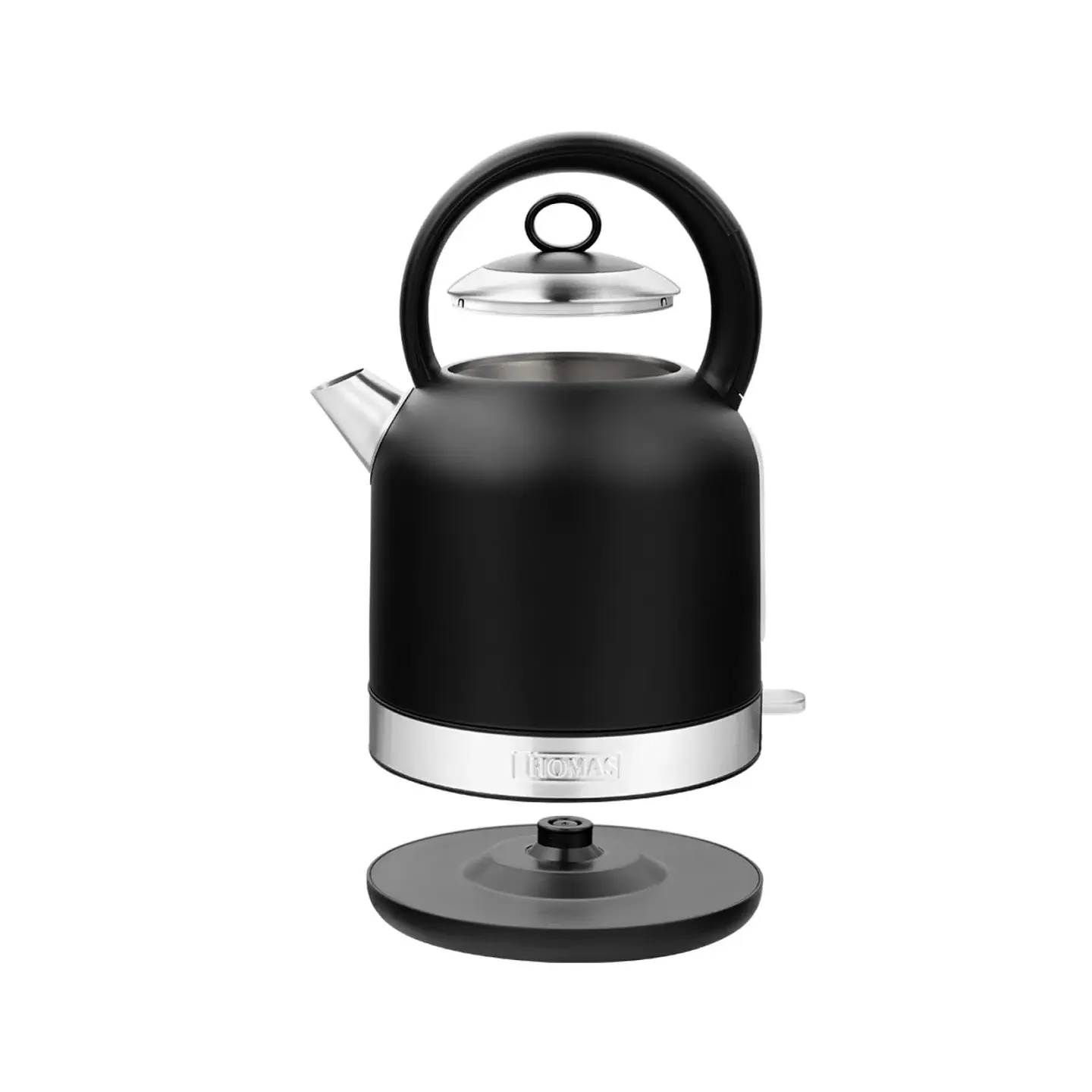 HERVIDOR ELECTRICO 2500ML 2200W NEGRO MATE TH-6510N THOMAS 1