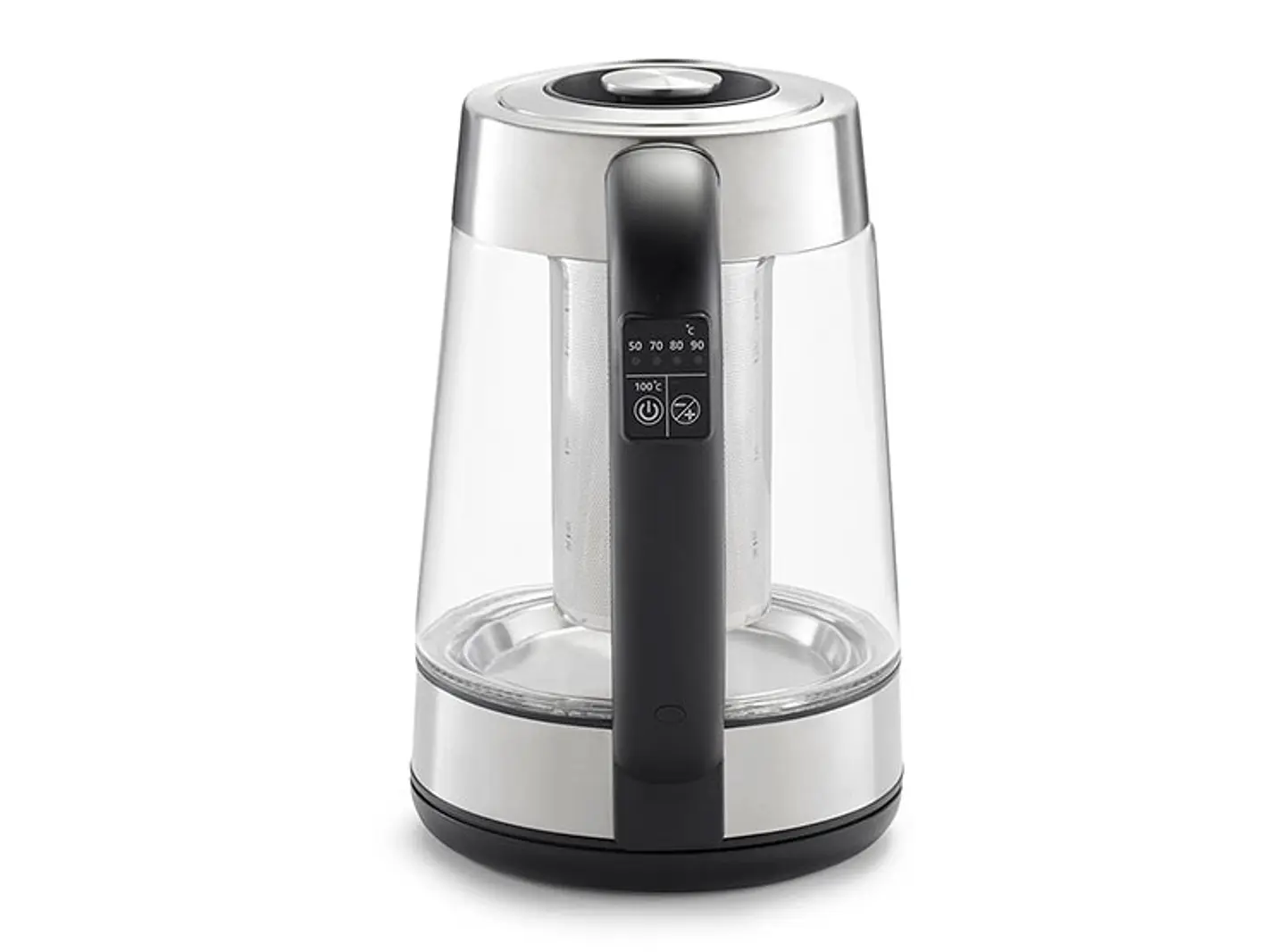 HERVIDOR ELÉCTRICO OSTER 1.7 L BVSTKT8990 VIDRIO SELECCIÓN TEMPERATURA E INFUSOR TÉ 3