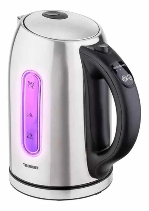 HERVIDOR ELÉCTRICO DE ACERO TELEFUNKEN TF PE1200 1,7LITROS