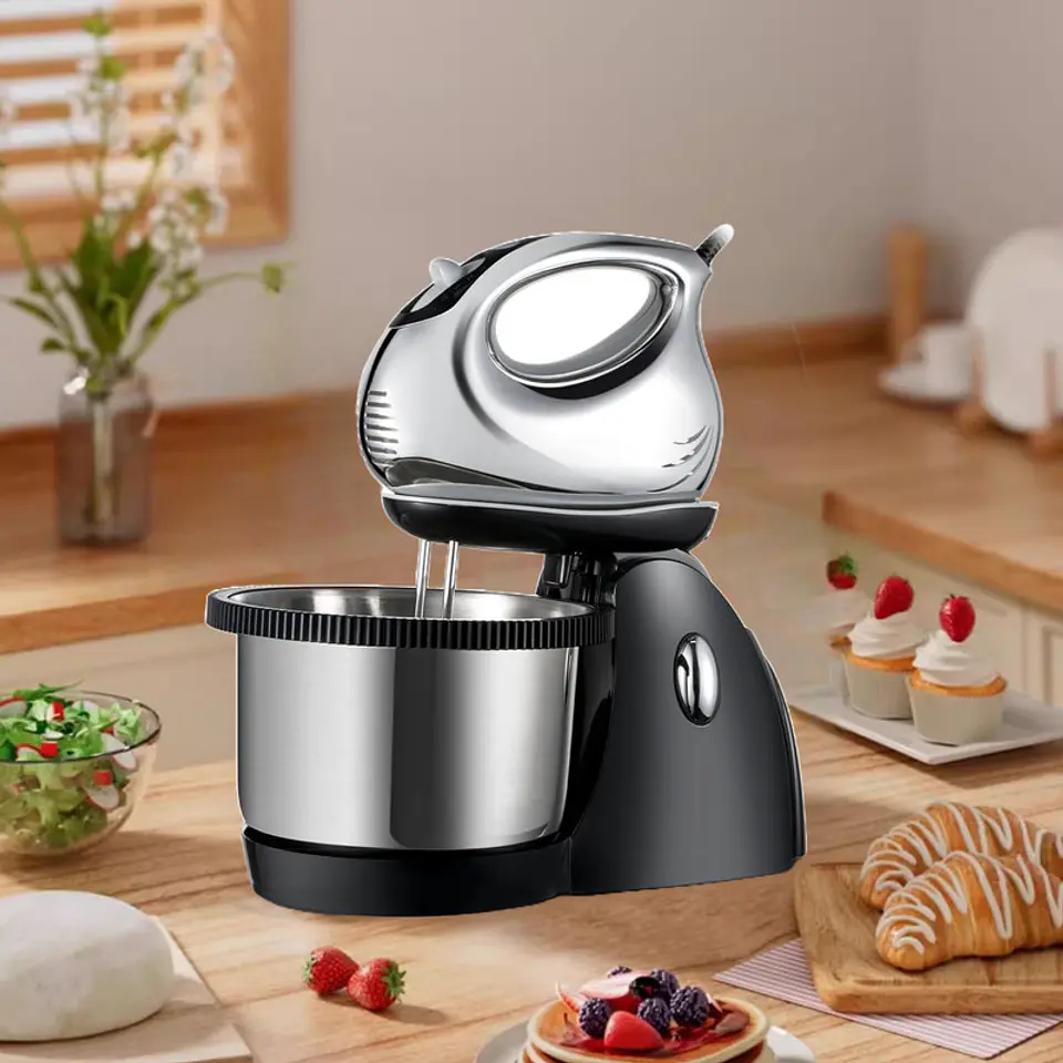 BATIDORA ARRTX NUEVO PEDESTAL MEZCLADORA 2.5 LTS ACERO COCINA LAU 3