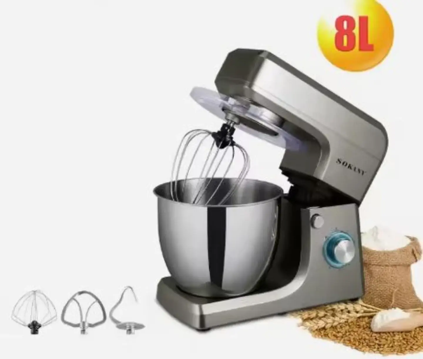 BATIDOR BOWL 1200W 8L SK-1511 1