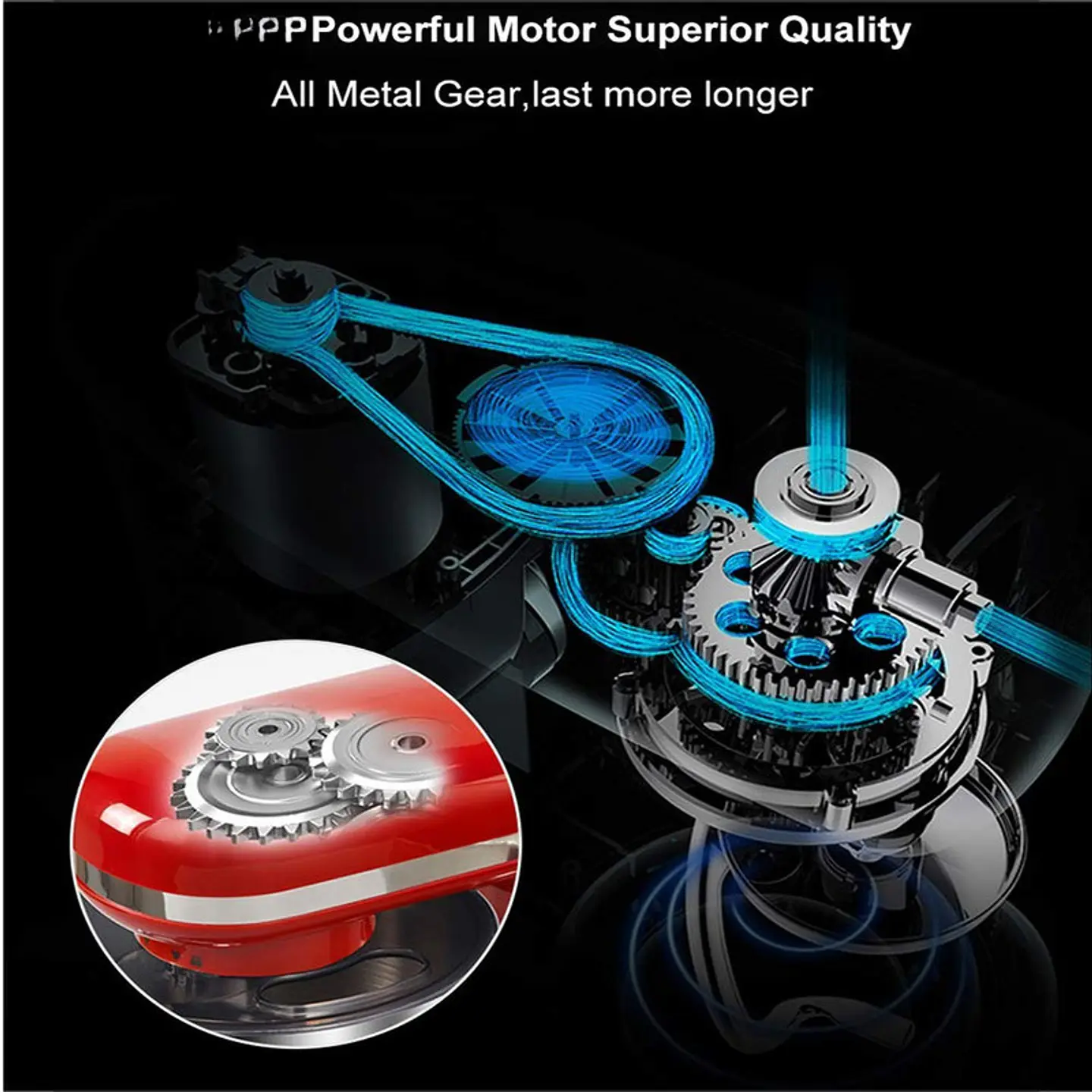 BATIDORA ZZKKO NUEVO 3 EN 1 PLANETARIA PEDESTAL 1100W REPOSTERIA LAU 6