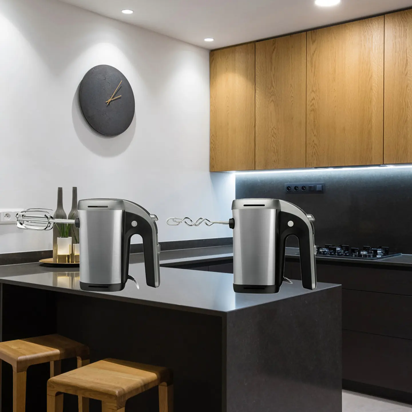 BATIDORA ZZKKO MANO 150 W 5 VELOCIDADE PRACTICO 150W COCINA RESPOSTERIA LAU 4