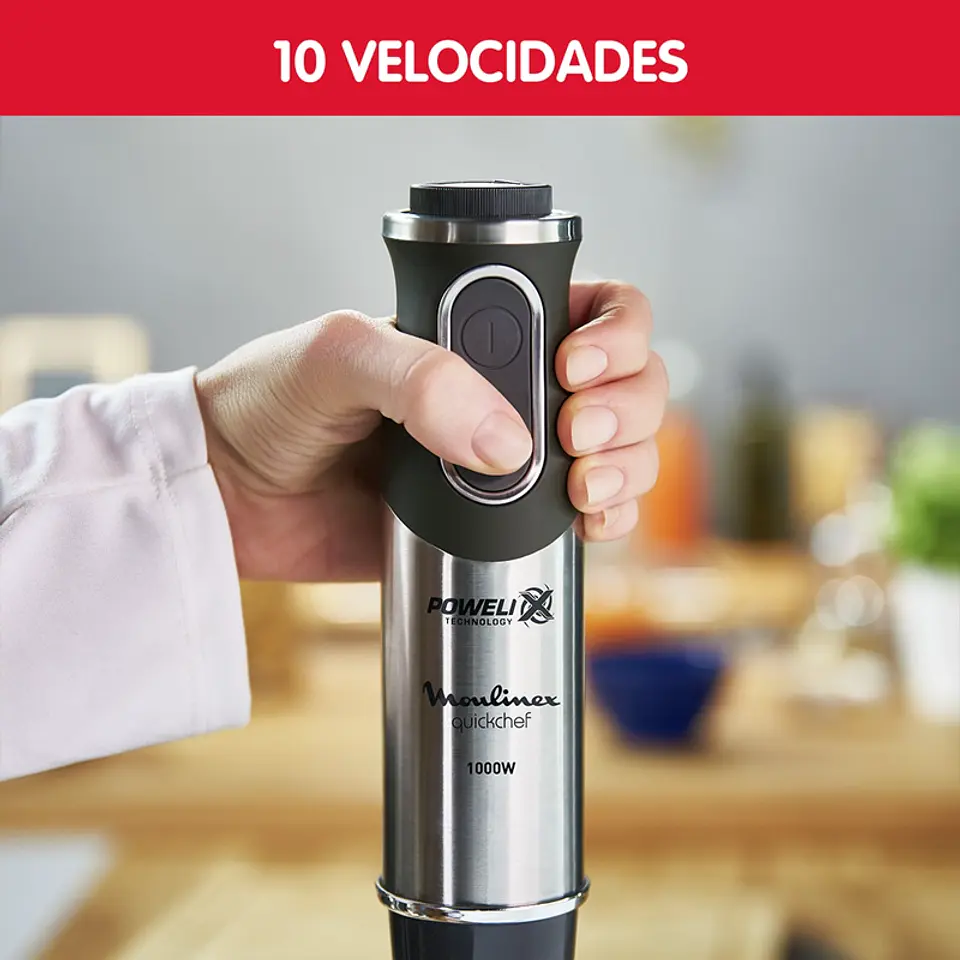 BATIDORA MOULINEX 1000 W INMERSIÓN 3 EN 1 QUICKCHEF 3