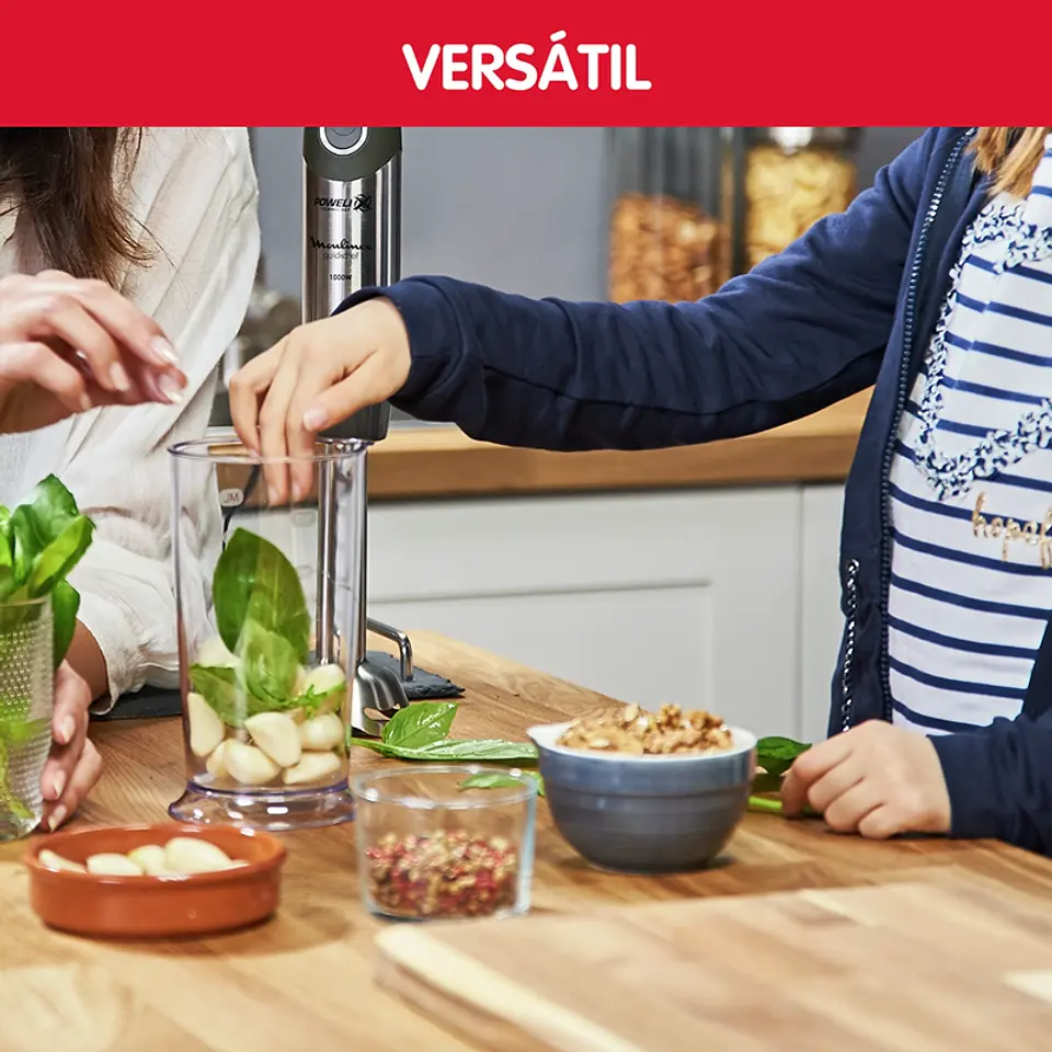 BATIDORA MOULINEX 1000 W INMERSIÓN 3 EN 1 QUICKCHEF 6
