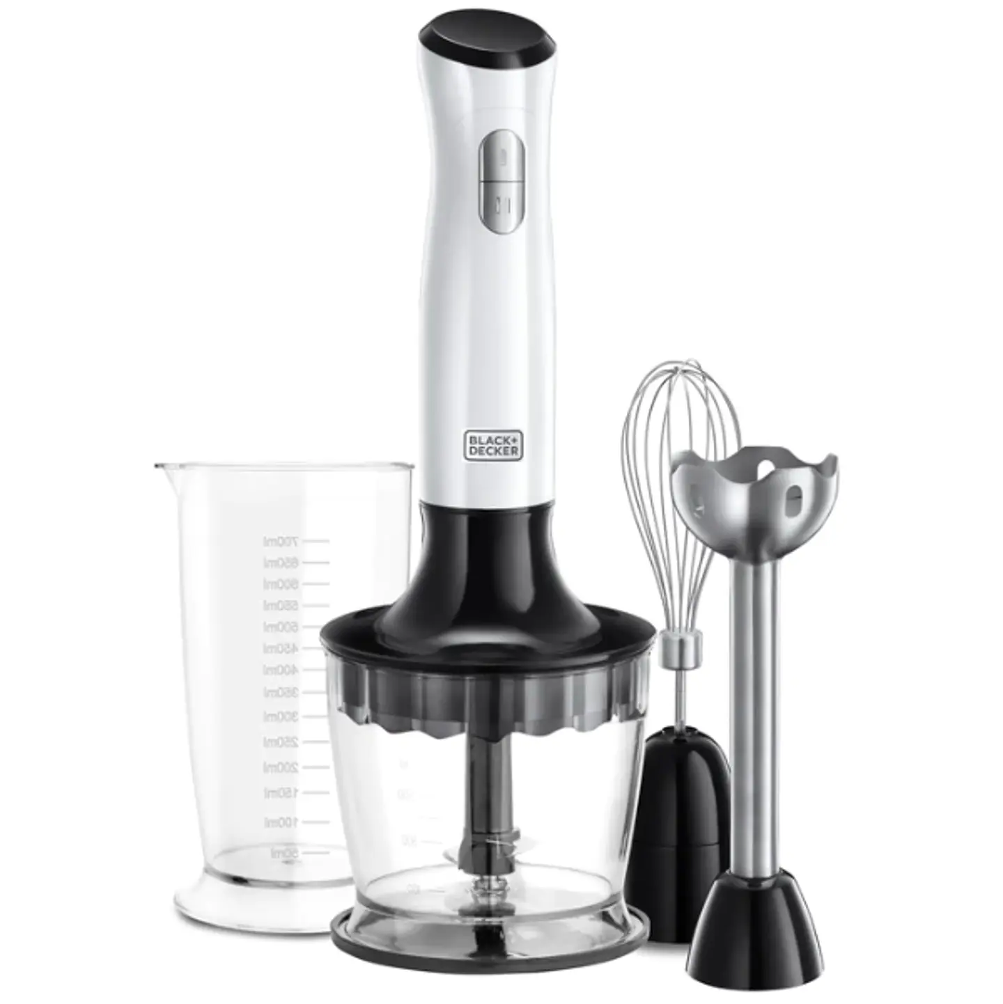 BATIDORA DE INMERSIÓN BLACK & DECKER BLANCA 700W HB24710 5