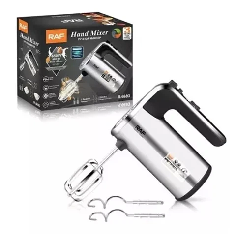  BATIDORA RIQUI ELÉCTRICA 2 TIPOS GANCHO