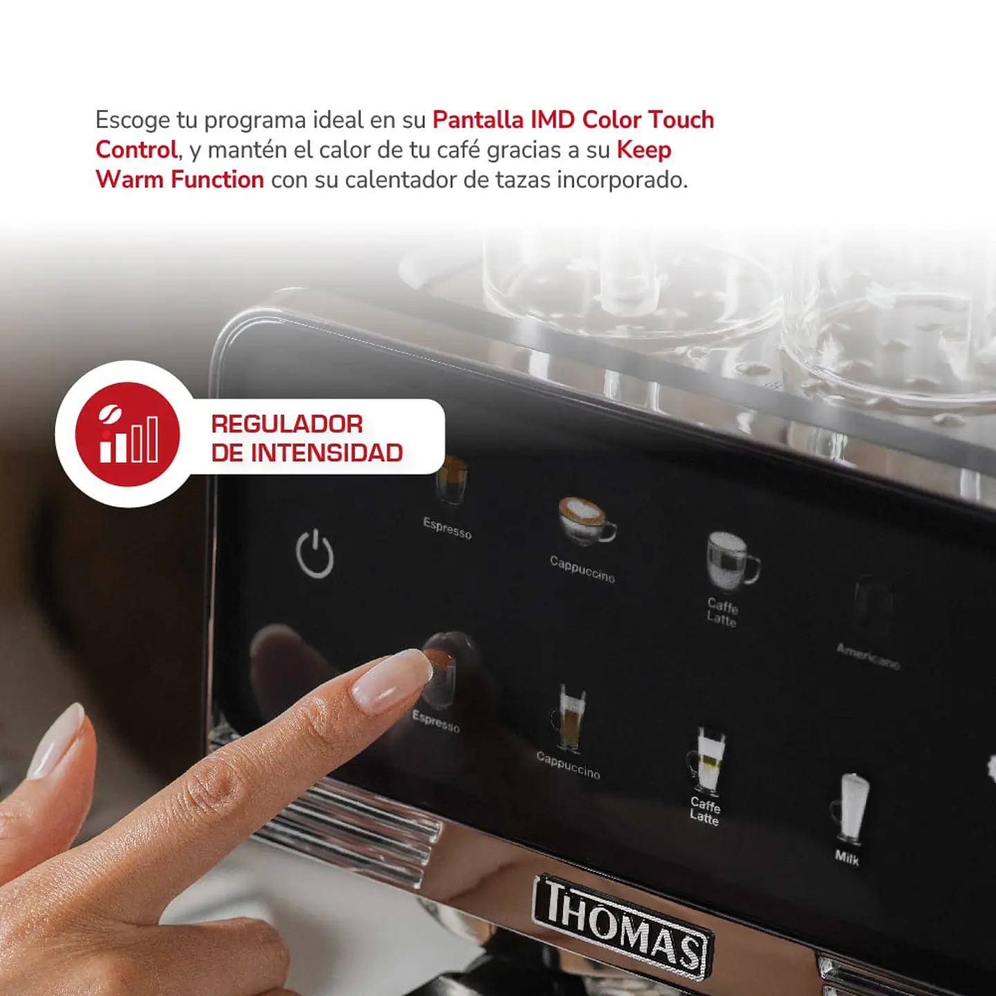 CAFETERA EXPRESSO LATEKAFFEE 20 TH-165DEL 5